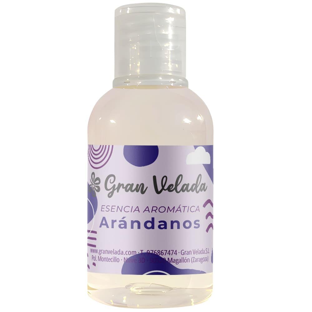 Esencia Aromática de Arándanos | Notas Afrutadas y Florales | Ideal para Perfumes, Velas y Cosméticos Caseros | Formato Concentrado 1 Litro