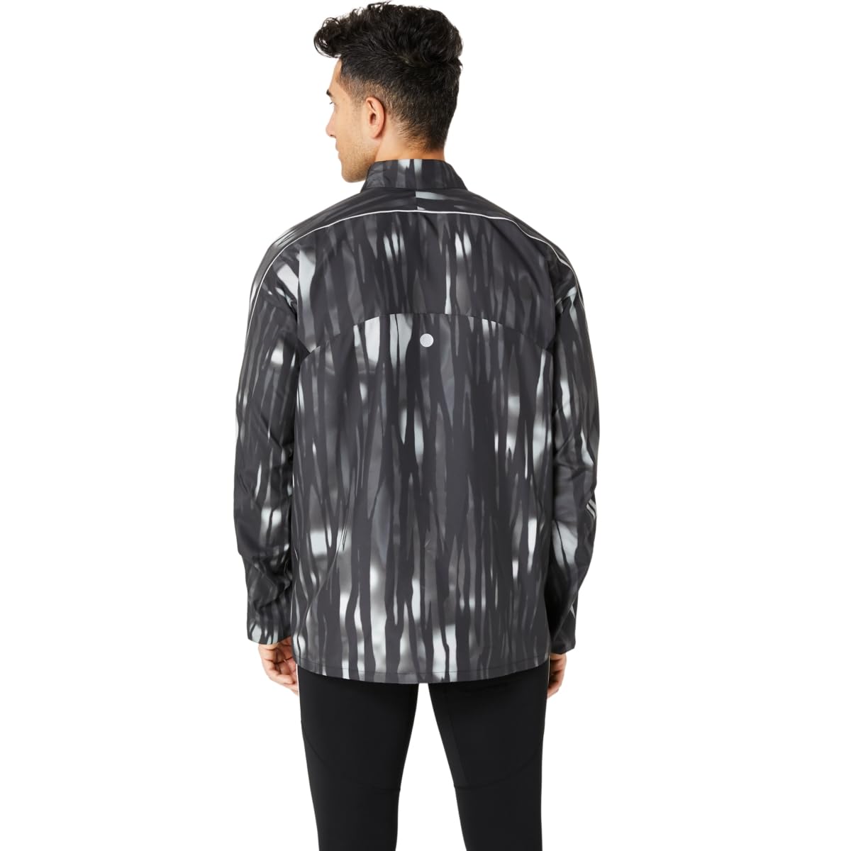 ASICS Men's Road Packable Jacket Running Apparel, XL, Performance Black