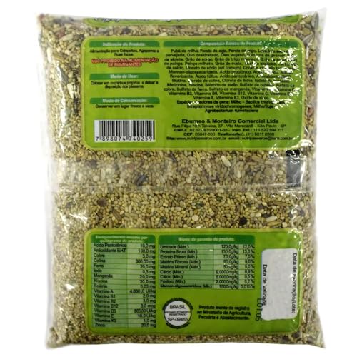 Ração para Pássaros Mistura para Calopsita, Agapornis e Rose Faces Nutripássaros-500g