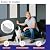 Reverbeon 4PCS Acoustic Panels, 24"x12" Fabric Acoustic Panels for Walls, Self-Adhesive Sound Absorbing Panels for Home, Office, Studios (Slate Navy & Chalk White)