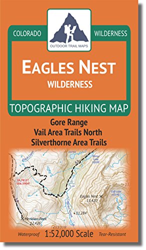 Outdoor Trail Maps LLC Eagles Nest Wilderness - Colorado Topographic Hiking Map (2018)