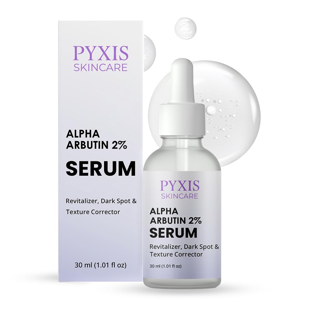 PYXIS SKINCARE Alpha Arbutin 2% Face Serum for Dark Spots & Uneven