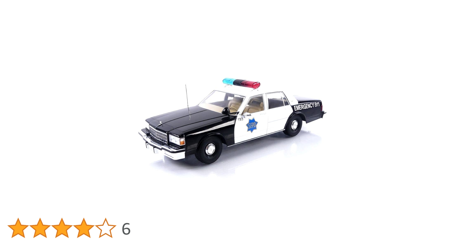 入手困難　1/18UT models カプリスパトカー④ UTmodels/Chevyシボレー Capriceカプリス パトカー 1/18 - メルカリ