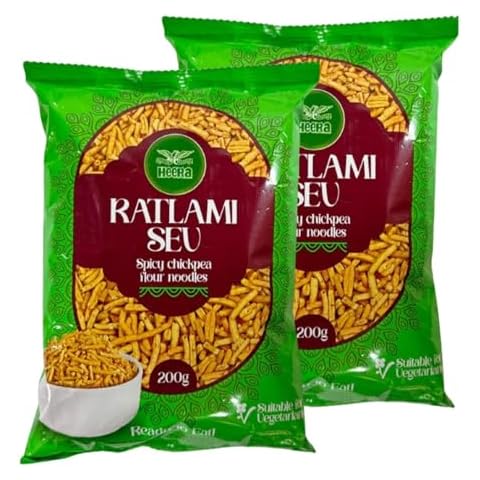 Heera Ratlami Sev Spicy Chickpea Noodles Cover