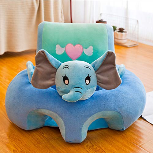 Alapaste Baby Support Seat Sofa Safe Cartoon U Shaped Learning to Sit Chair PP Cotton Pillow Protector Cushion Toys Sitting Sofa Dining Chair for 0-2 Years Old Baby
