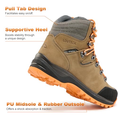 Image of Men's Hiking Boots - Durable and Comfortable Men's Climbing Boots for Rugged Outdoor Adventures, Perfect for Hiking, and Climbing