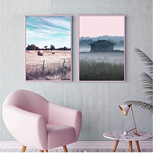 Affiches et gravures nature paysage toile peinture 50x70cm