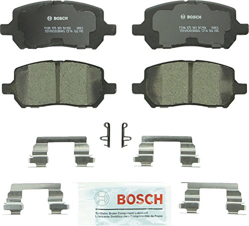 Plaquettes Bosch BC956 QuietCast silencieuses en céramique anti-poussière pour frein avant