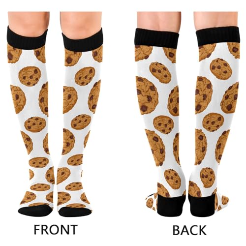 Image of Compression Socks for Women & Men, Knee High Socks for Circulation Medical Running Athletic Nurse Travel