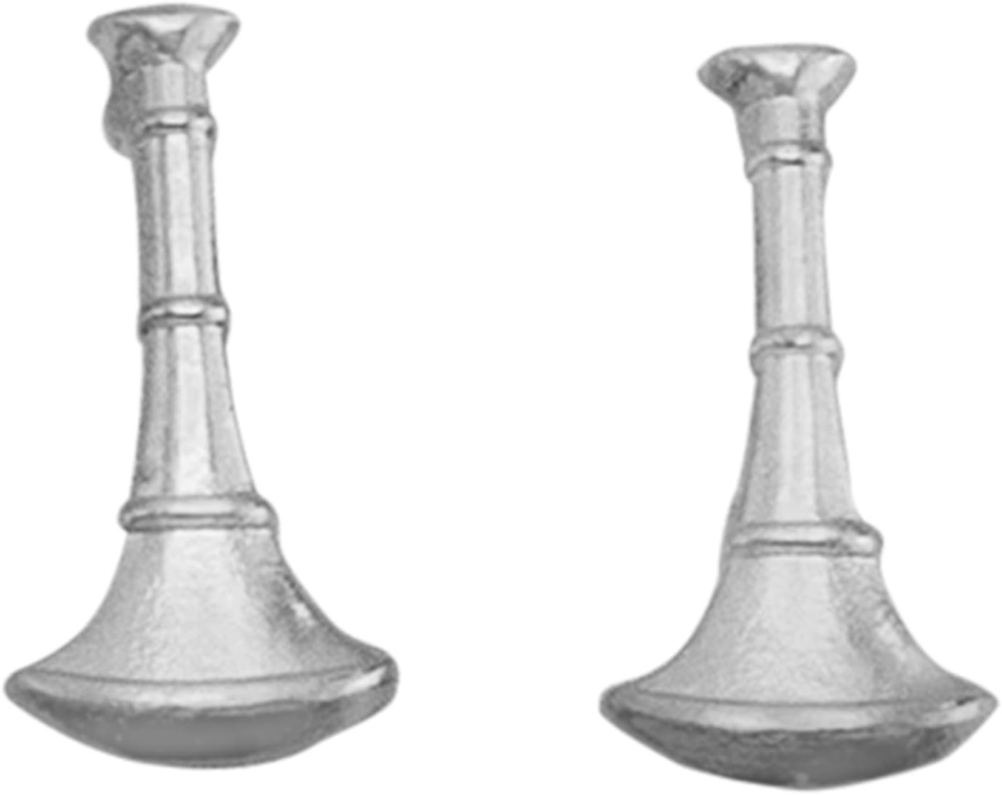 Smith & WarrenSingle Fire Bugle Insignia Nickel Finish