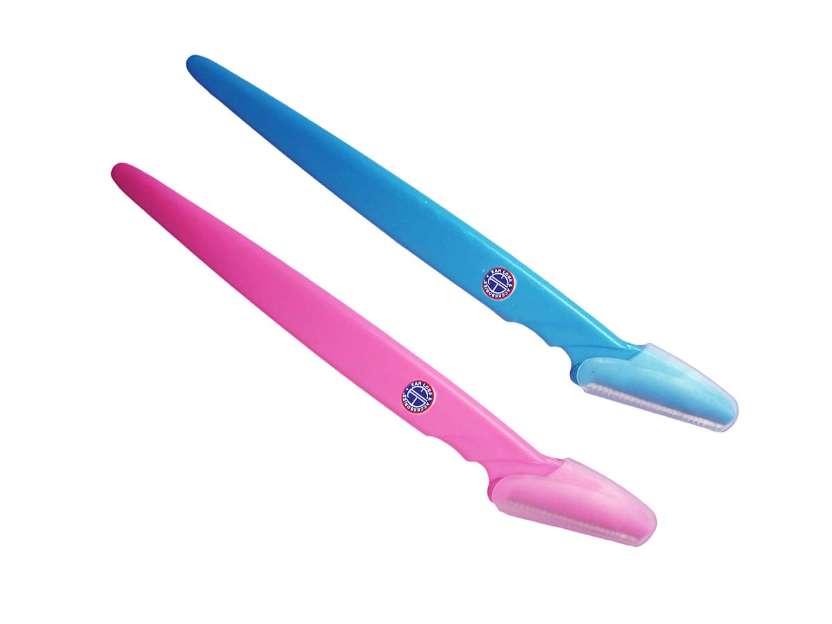 [Ear Lobe & Accessories] Multi-Purpose Women/Girls Razor | For Eyebrow, Face, Armpit, Foot, and Bikini Line - Pack of 2 Pcs (B07NL83RXT) Amazon Price History, Amazon Price Tracker