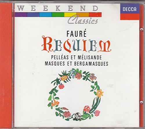 Requiem / Pelleas / Masques [Audio CD] Faure; Danco; Souzay; Ansermet and Suisse Romande