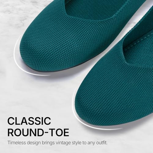 Image of Tanamo Ballet Flats for Women, Soft Knit, Work Travel Everyday Shoes