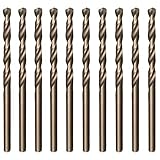 Professionell & weit verbreitet: M35 HSS Cobalt 5% Jobber Bohrer zum Bohren von Edelstahl und Hartstählen. Kann auch zum Bohren von Metallen und anderen Materialien, wie Gusseisen, Kupfer, Hochtemperatur-Legierung, Titan-Legierung, Aluminium, Hartplastik und Hölzern usw. verwendet werden.