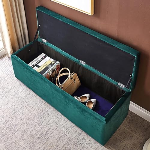 Banc ottoman de rangement moderne pour optimiser l'espace du salon - 4