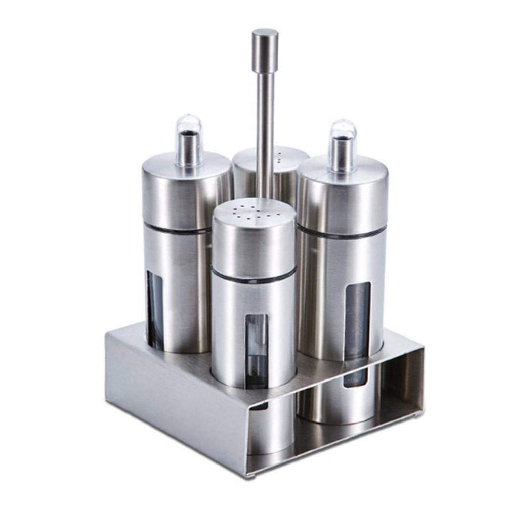 Ensemble sel et poivre sur support inox pour sublimer vos repas de famille