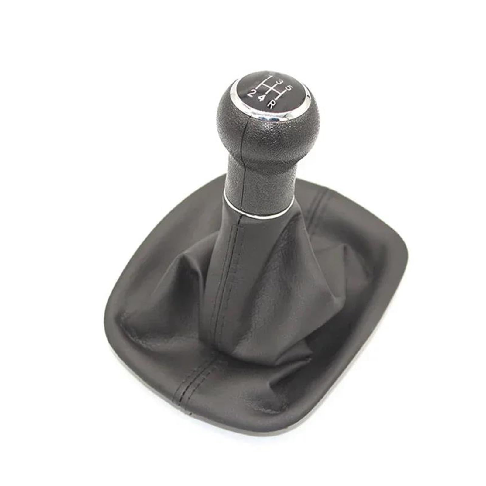UIFCOG Gear Shifter Knob for VW for Passat B5 B5.5 1997-2005 Manual Car Gear Shift Knob Interior Decorate(Black,for 5 Speed)