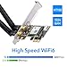 Cudy New AX3000 Wireless WiFi 6 PCIe Card for PC, Bluetooth 5.2, AX200, 3000Mbps WiFi 6 Speed, 802.11ax/ac/a/b/g/n, Windows 11, 10, WE3000