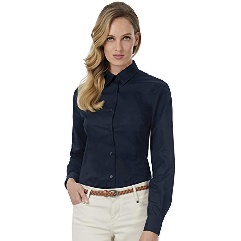 B&C Ladies Sharp Twill Long Sleeve Shirt / Ladies Shirts