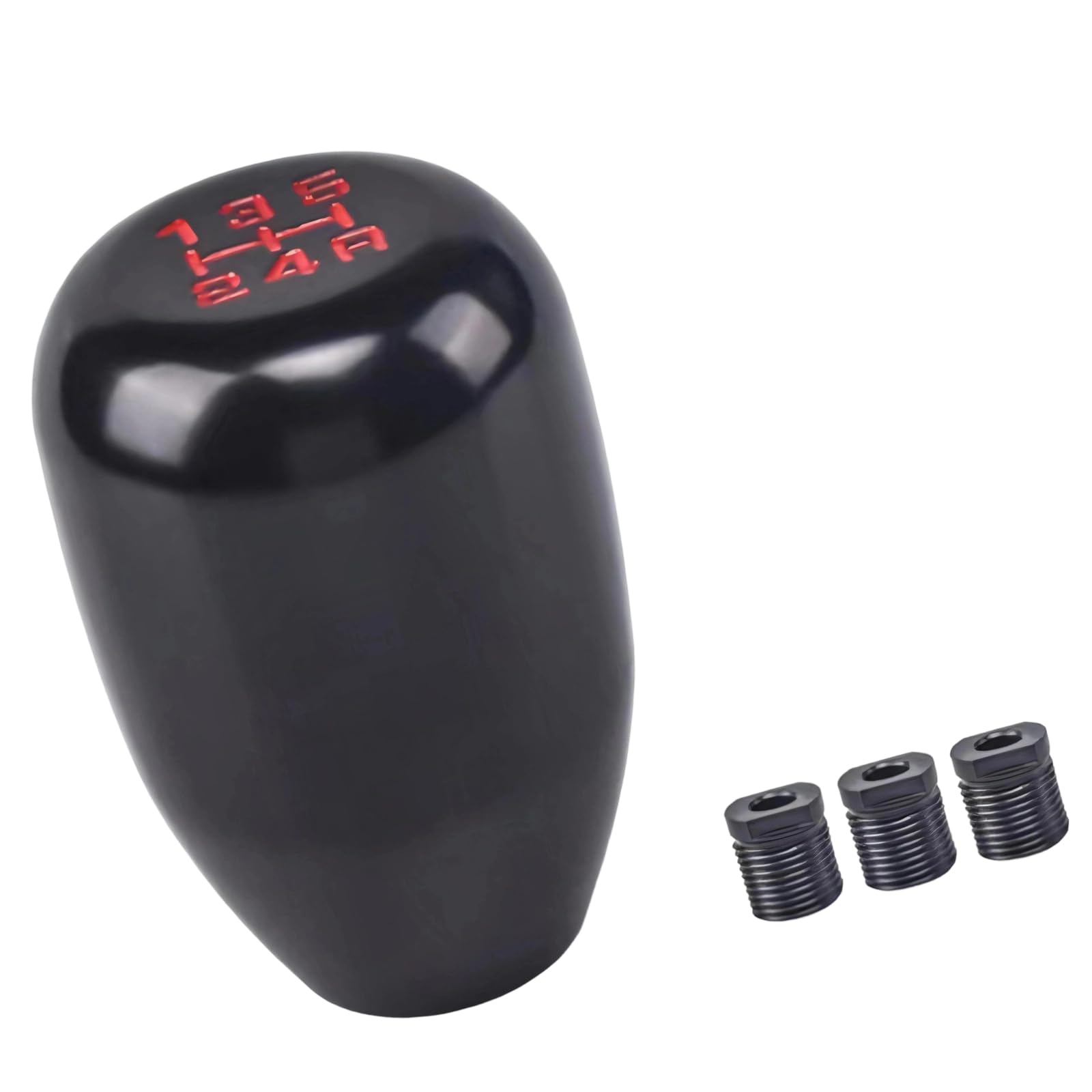 Geavonyg Aluminum Gear Shifter Knob Quick Install Ergonomic Grip For Manual Transmission Cars Handcrafted Gear Knob