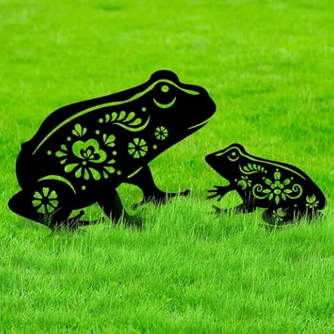 FoldTier Frog Garden Statues 2 Pack Cover