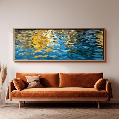 Toile effet vague pour grands murs vides | Impression panoramique - 4