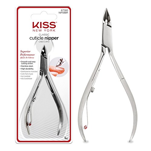 Alicate de Cutícula Classic Cabo Curto, Kiss New York