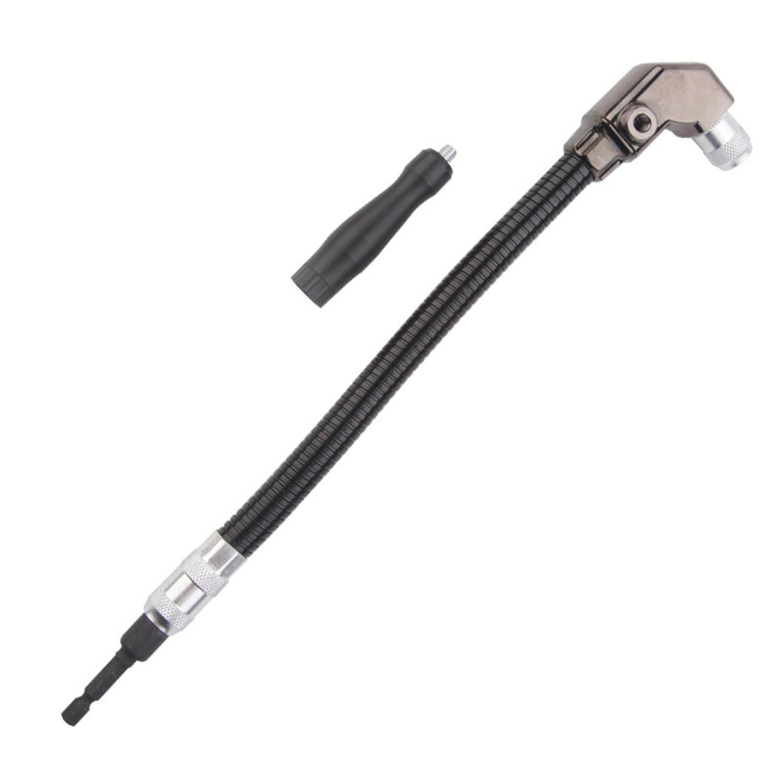 YIXANNX Right Angle Drill Adapter Power Flexible Shaft Pack for Efficient Drilling