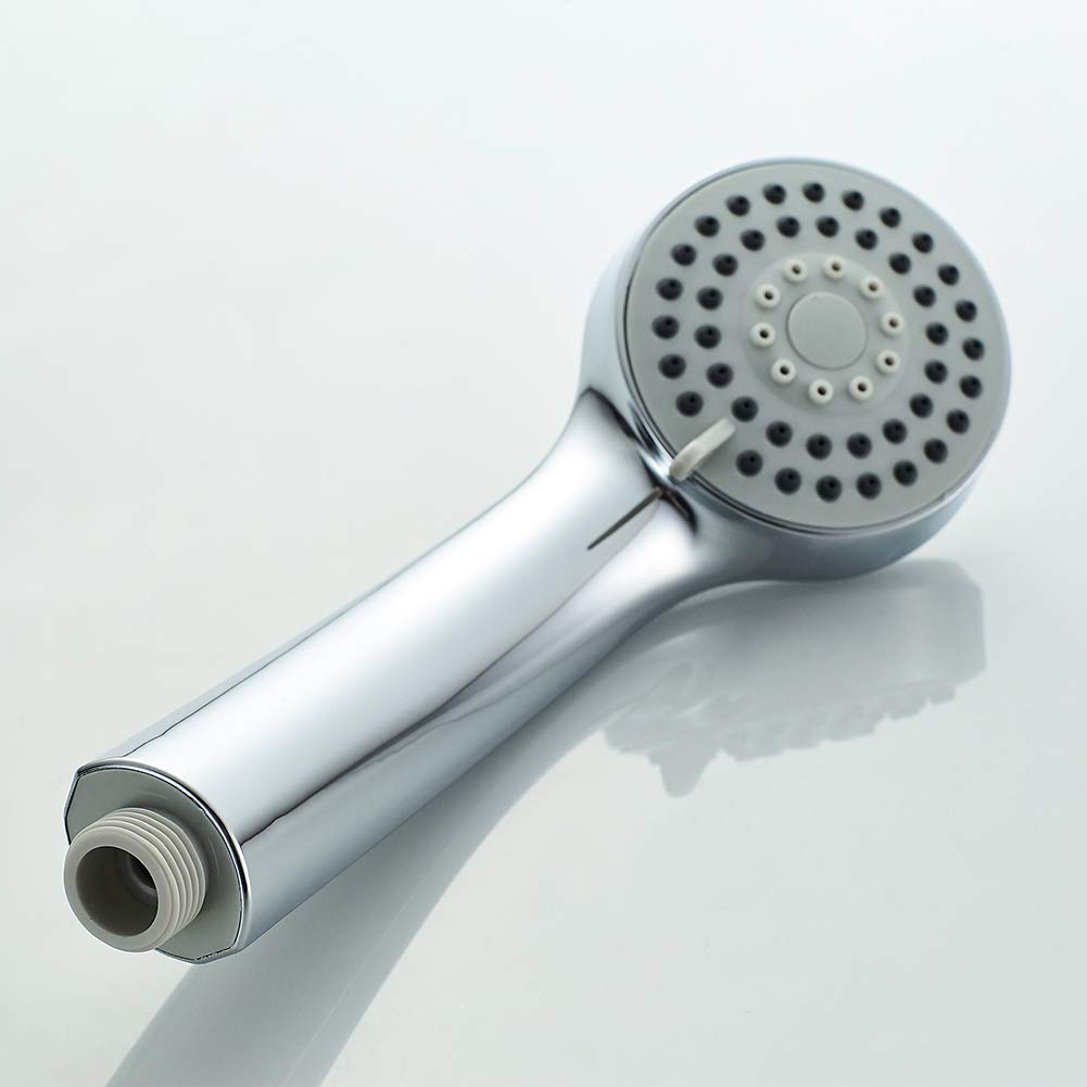 Ibergrif M13025-Nimes, Conjunto de Grifo para Bañera, Mezclador de Baño-Ducha Monomando para Instalación en Pared, Cromo