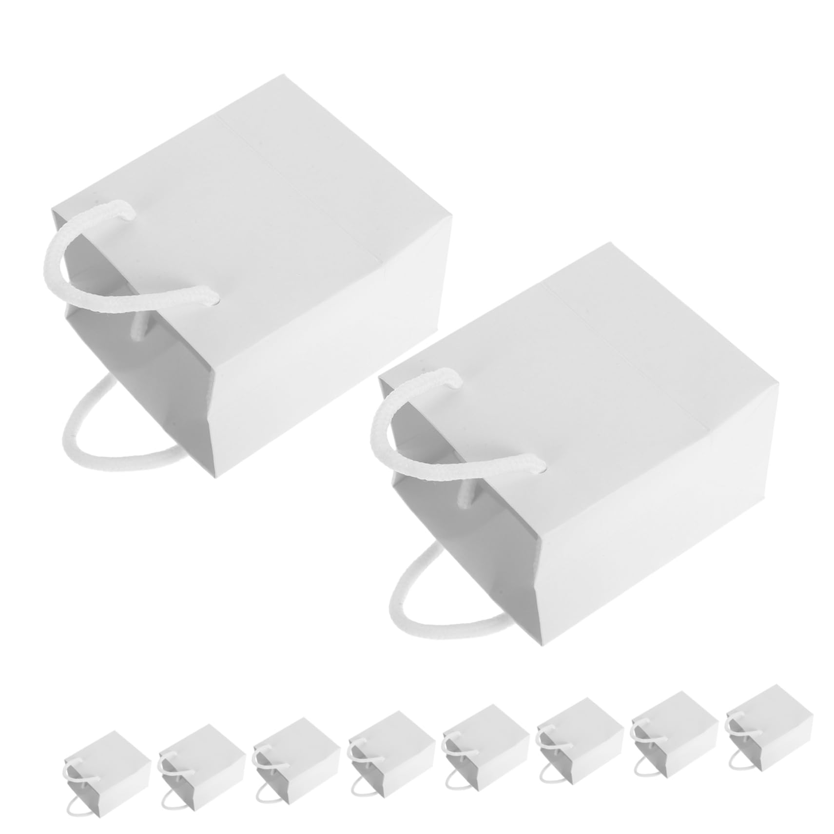 Luxshiny 24piezas Bolsas De Papel para Candy con Asas Diseño Elegante para Bodas Eventos y Celebraciones para Dulces y Empaque Práctico y Atractivo