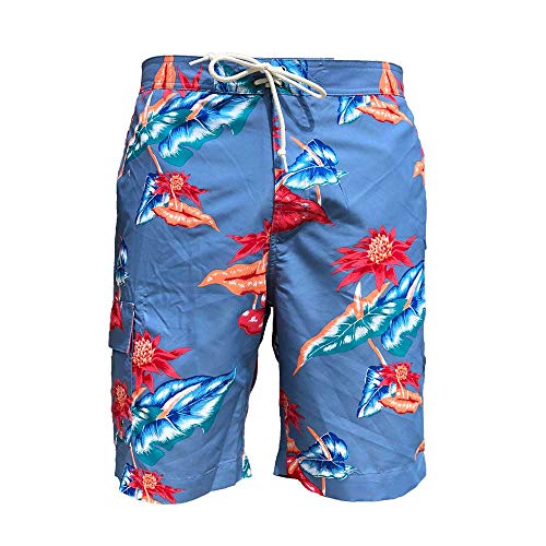 Chaps Men's Swimwear Bottom Shorts Swim Trunks Blue Medium