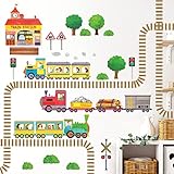accesorios cocina para niños 🚅HAZLO TÚ MISMO, FÁCIL DE PELAR Y PEGAR: aplica rápidamente las pegatinas sin ensuciar. ¿Es hora de cambiar? Solo tienes que retirar y reposicionar, sin dejar ningún residuo pegajoso en la pared.