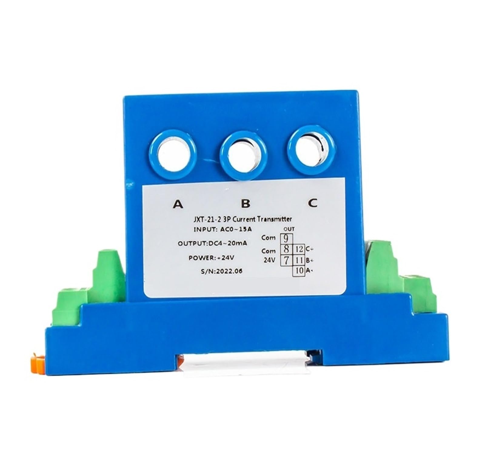 JXK-14 Transmisor de corriente trifásico 4-20ma DC24V(Input AC 0-1A)