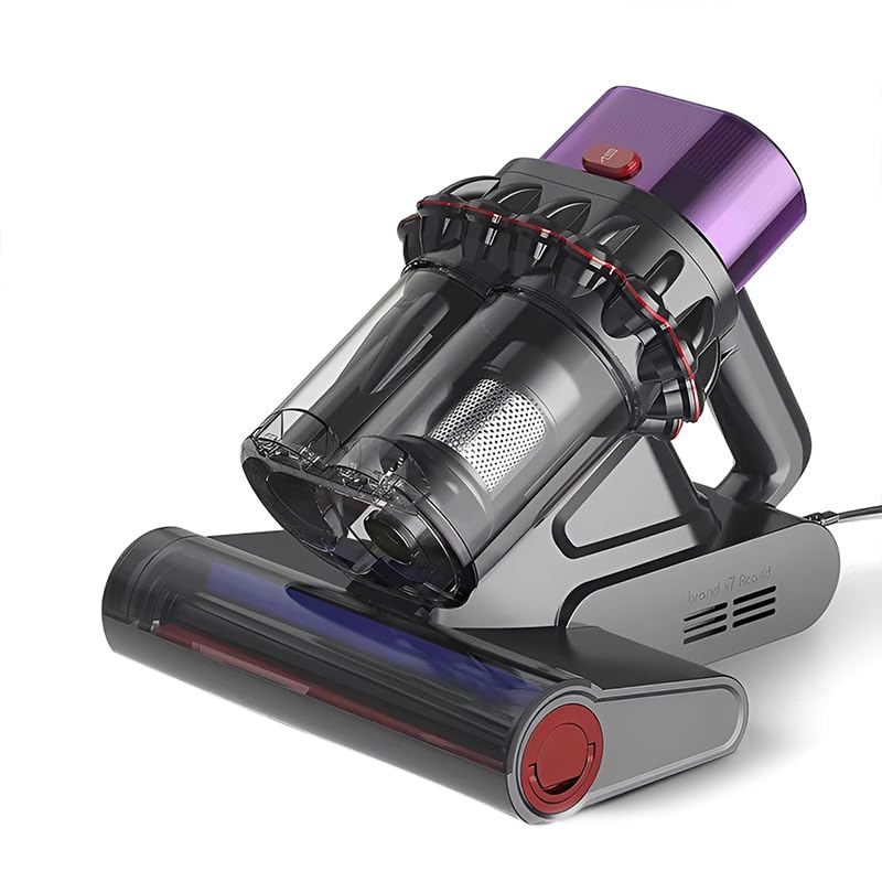 Acmefun Saker Powerful Smart Handheld Bed Vacuum with Auto Suction, HEPA Filtration, Digital Display & Quiet Operation