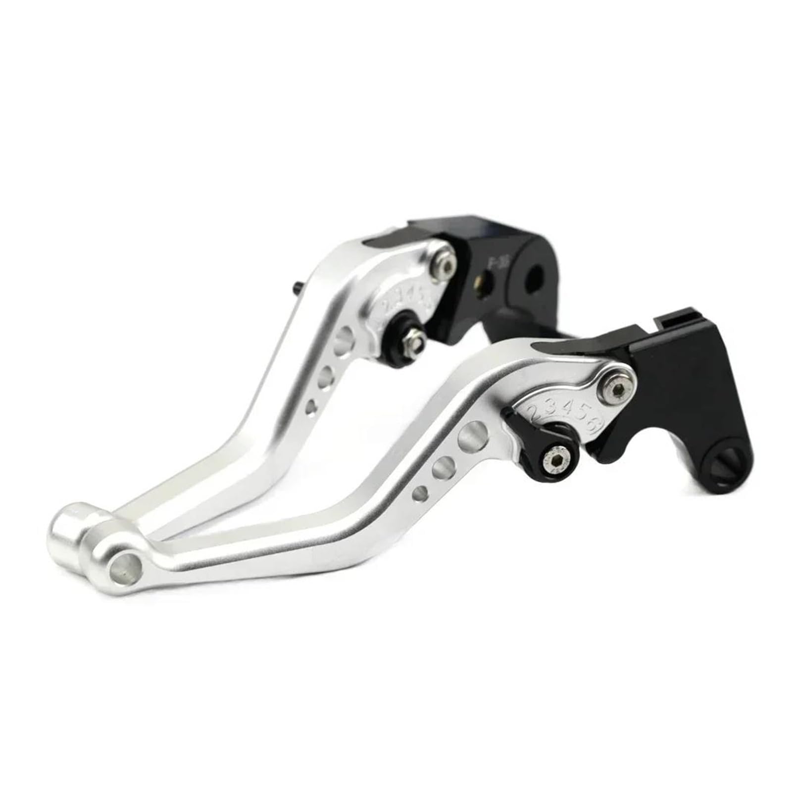 Vsestcdpb Silver Brake Clutch Levers For Suzuki Gsxr600 Gsxr750 2011-2020 Gsxr1000 2009-2019 Gsxr Gsx-R 2018 Motorcycle Adjustable Motorcycle Brake Clutch(Silver)