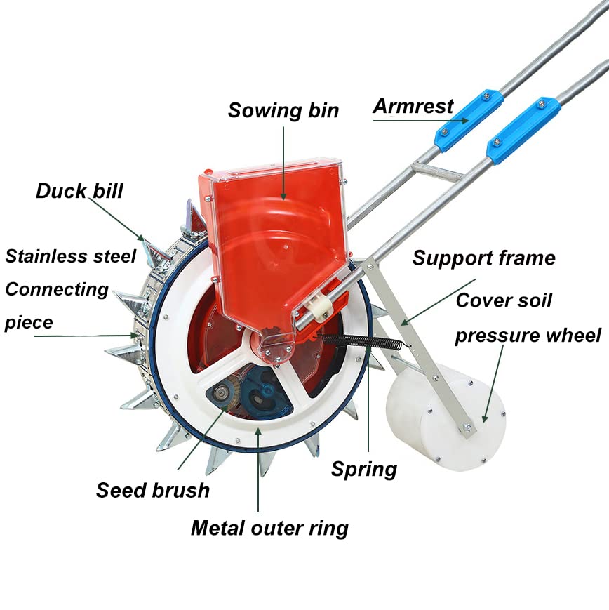 Garden Seed Row Planter Parts Four Row Pinpoint Seeder | Johnny's