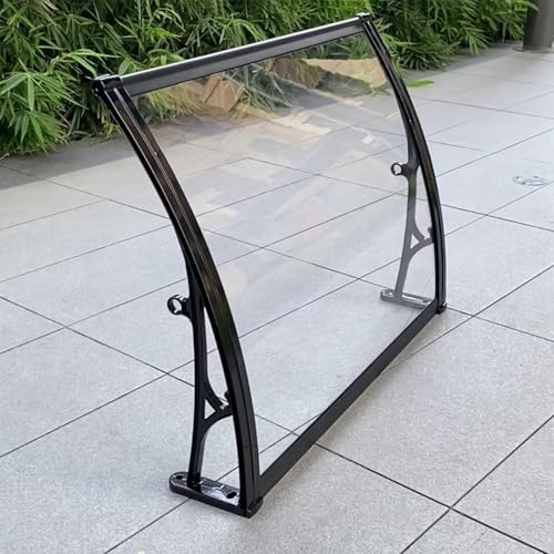 Auvent pour porte fenêtre extérieure 60x120 résout les infiltrations de pluie au seuil