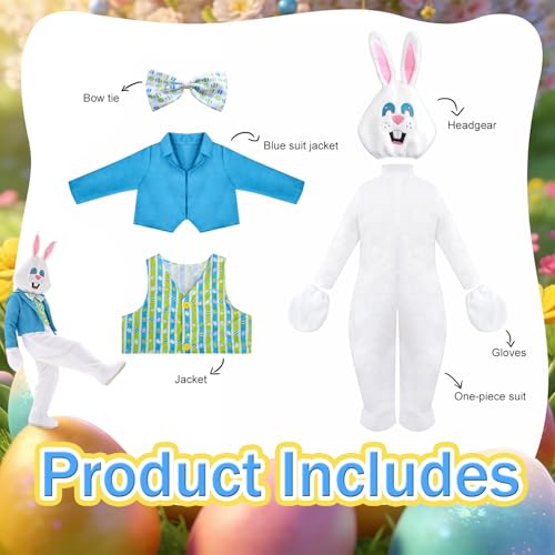 Disfraz de Conejo de Pascua para Niños Unisex miniatura 5