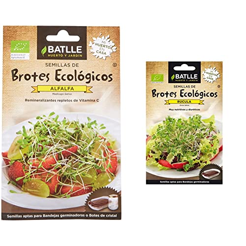 BROTES ALFALFA - ECO & BROTES RUCULA - ECO