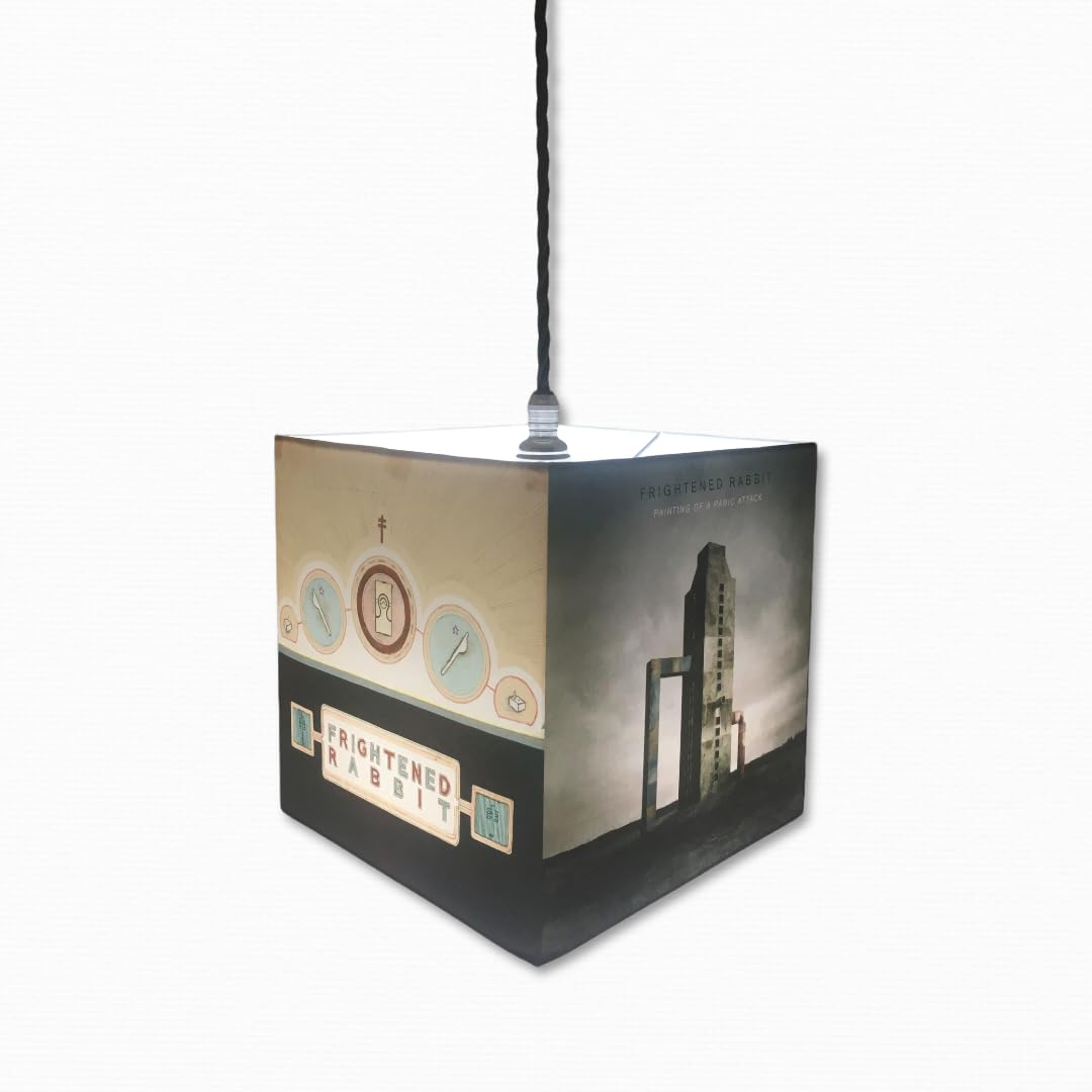 Handmade Frightened Rabbit Light Shade - Ceiling or Lamp Shade (Ceiling Shade)