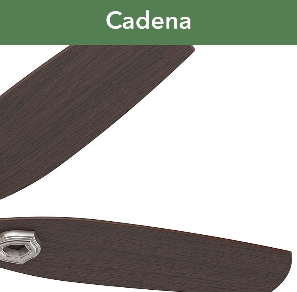 Black Friday - 60% OFF Hunter Fan Company 53090 Builder Deluxe Indoor Ceiling Fan with LED Light and Pull Chain Control, 52, Brushed Nickel Finish