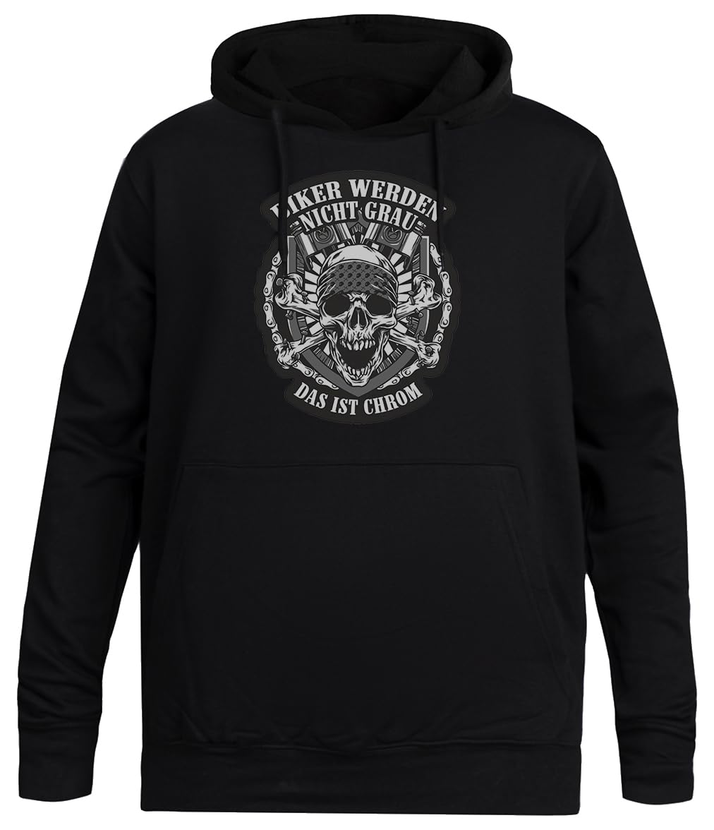 Ciclistas No Conseguir Gris Es Sudadera con Capucha Negra Unisex Sin Género Unisex Black Hoodie Men Women
