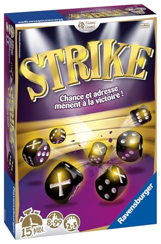 Ravensburger Strike Jeu d'ambiance Jeu de dés Famille ou Entre Amis de 2 à 5 Joueurs à partir de Mixte 26572 Version française - vue 3