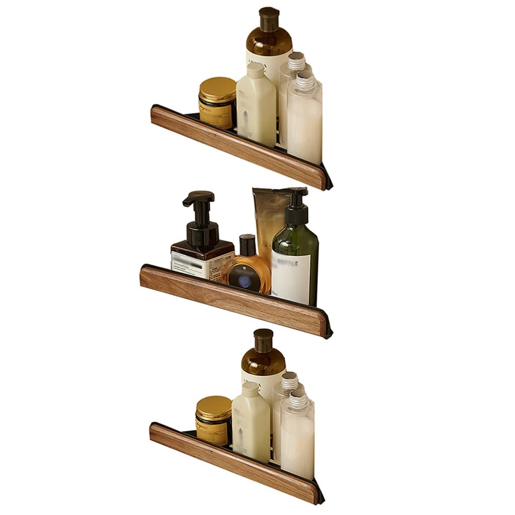 GIZNXBA Corner Shower Caddy Shower Shelves for Inside Shower Corner Wall Mounted Shower Rack for Tile Walls No