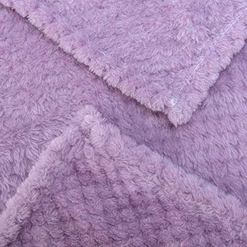 Image of Iris Warm Soft Fuzzy Pet Blanket, Plush Fleece Throws for Dogs, Cats, Bed, Couch, Sofa, Travel (L /40 inch x 48 inch)