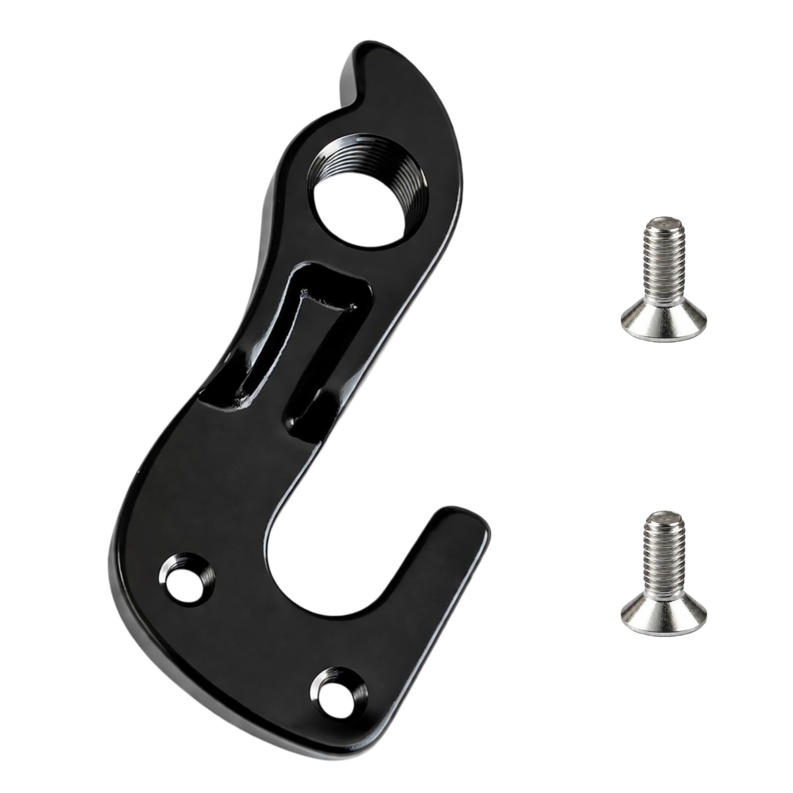 1 Pezzo Gancio deragliatore per Cube (forcellino), Ricambio per Telaio Bici, Fissaggio deragliatore Posteriore, Lega di Alluminio, Sostituzione precisa, Viti Incluse