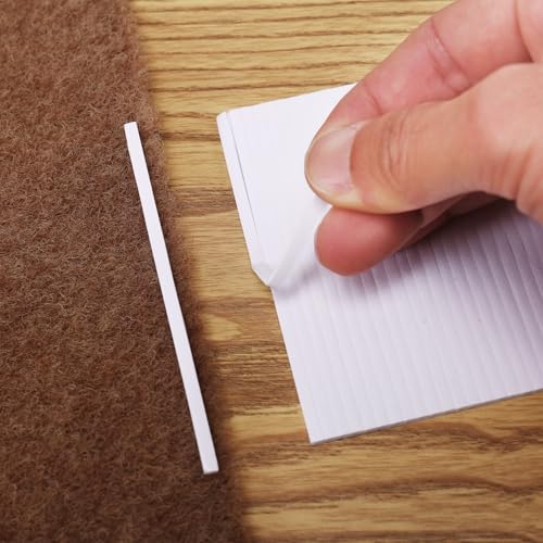 Crafjie 800 Peças de Tiras Adesivas de Espuma de 6 Polegadas, Fitas Adesivas Dupla Face 3D de Espuma