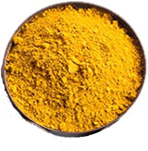 Polvo de óxido de hierro amarillo grado cosmético para cosméticos y jabón - 1.76 oz