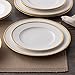 Noritake Rochelle Gold Set of 4 Dinner Plates, 10 1/2