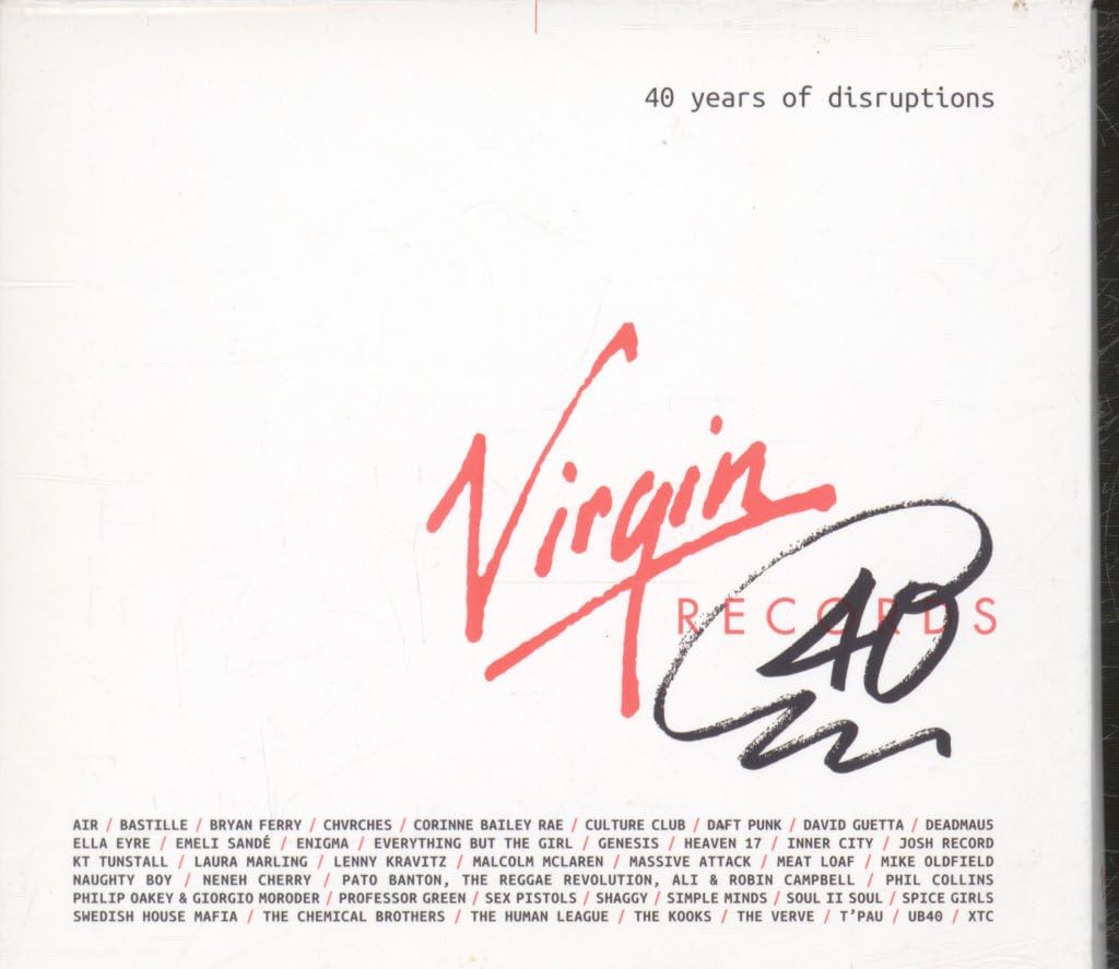 Various Artists Virgin Records 40 Years of Disruptions triple CD UK Virgin 2013